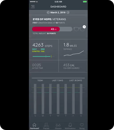 VSP: Dashboard